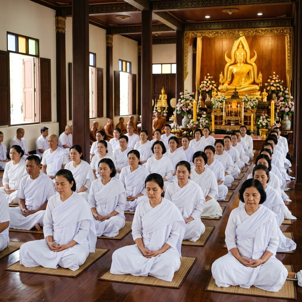 Monthly Full Moon Poya Sil Program