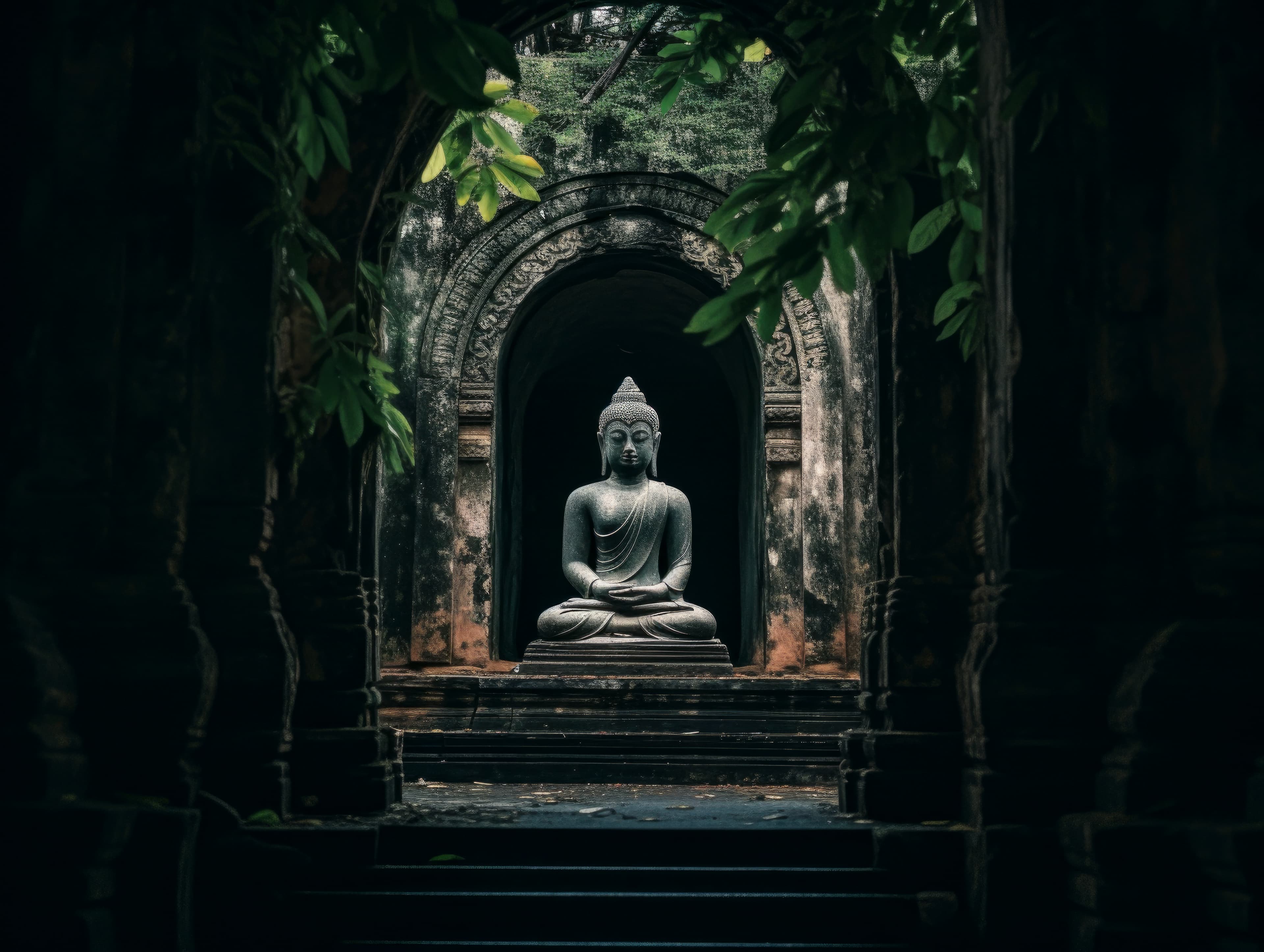 Services hero background — Copenhagen Buddhist Vihara